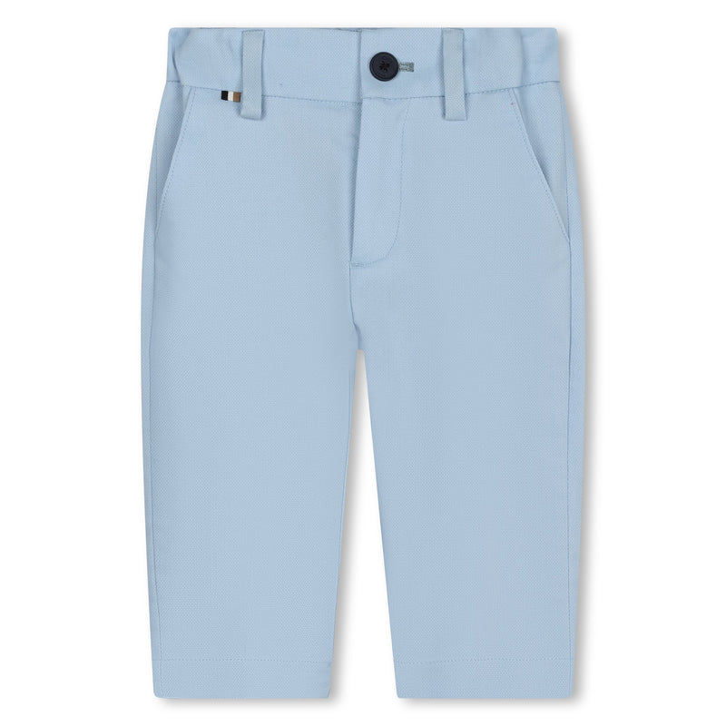 Pale Blue Ceremony Baby Trousers