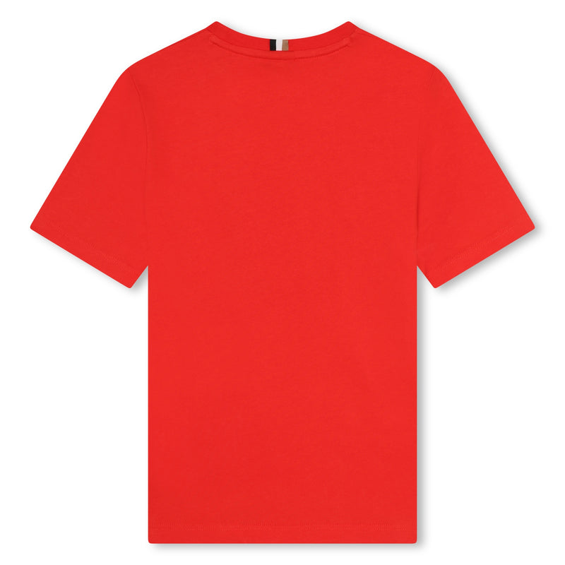 Bright Red Short Sleeves T-Shirt
