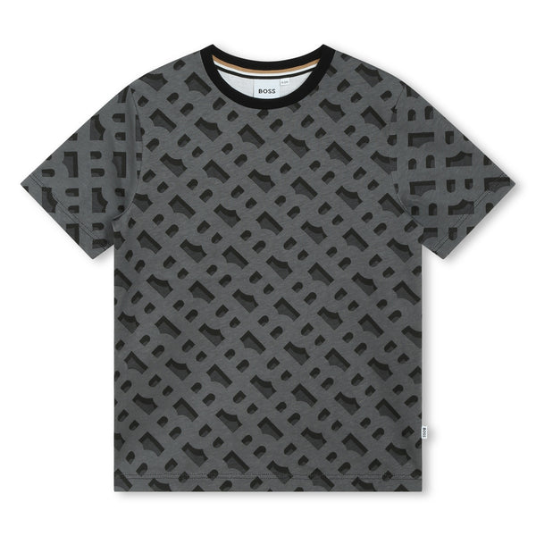 Black Allover Logo T-Shirt
