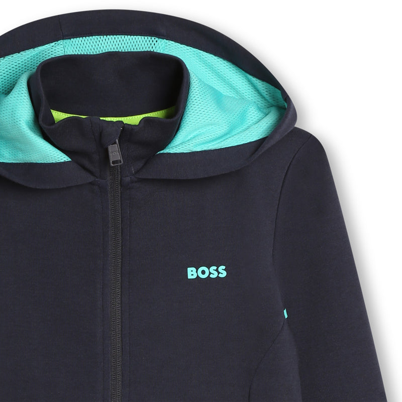 Navy Hooded Sweatshirt