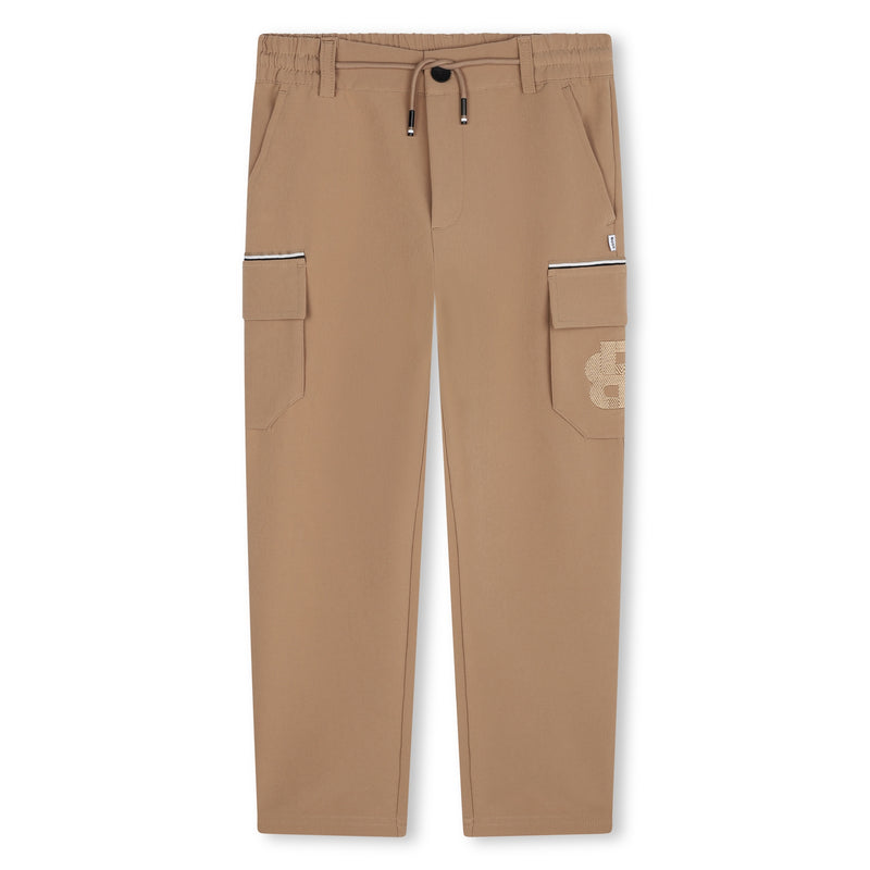 Double B embroidered Cargo Pants