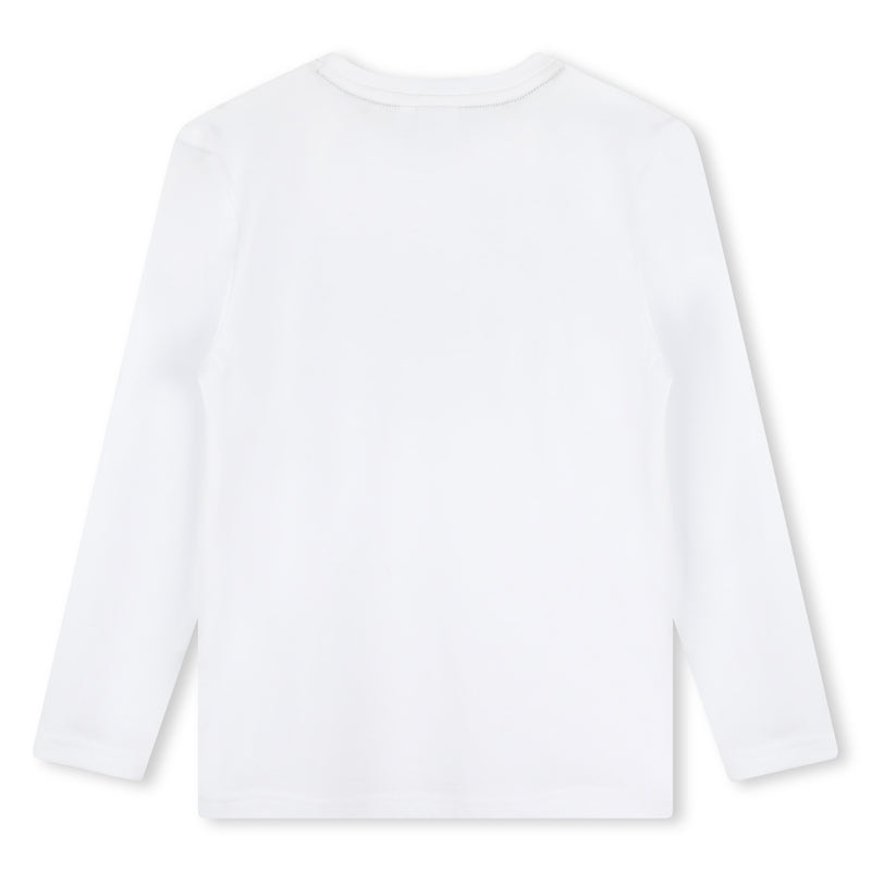 Long-sleeved White T-shirt