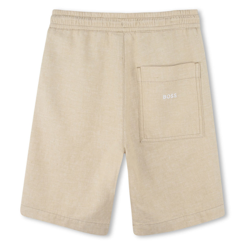 Beige Bermuda Shorts