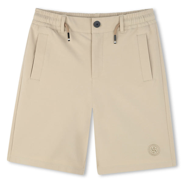 Beige Bermuda Shorts