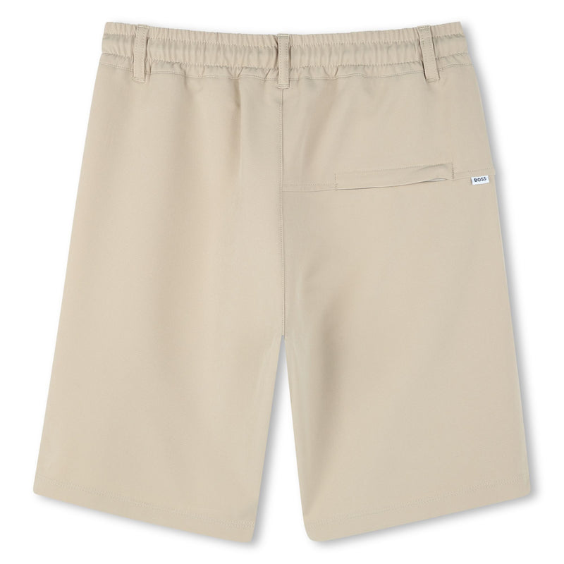 Beige Bermuda Shorts