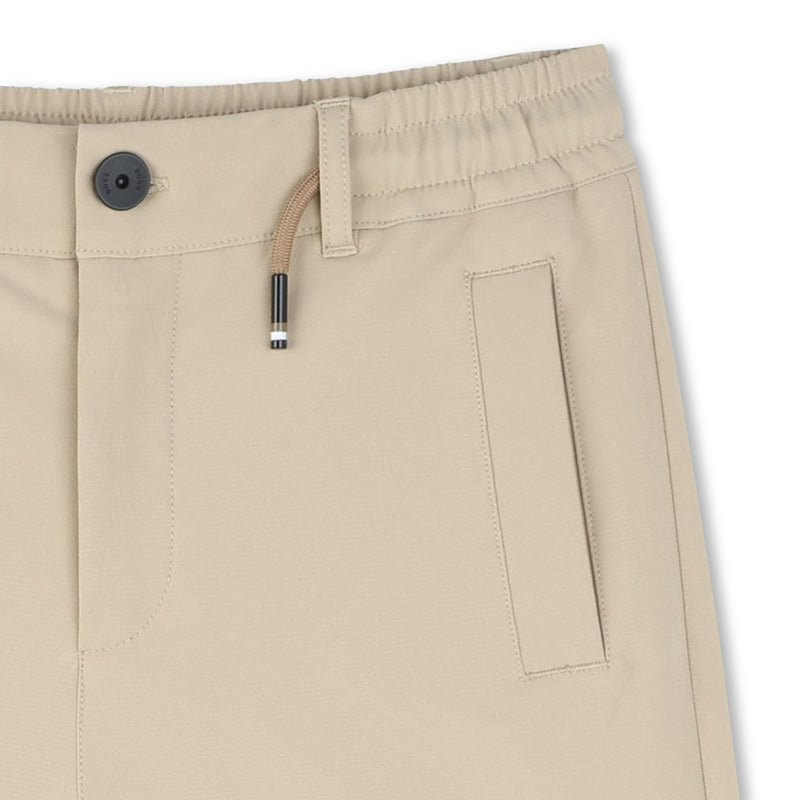 Beige Bermuda Shorts