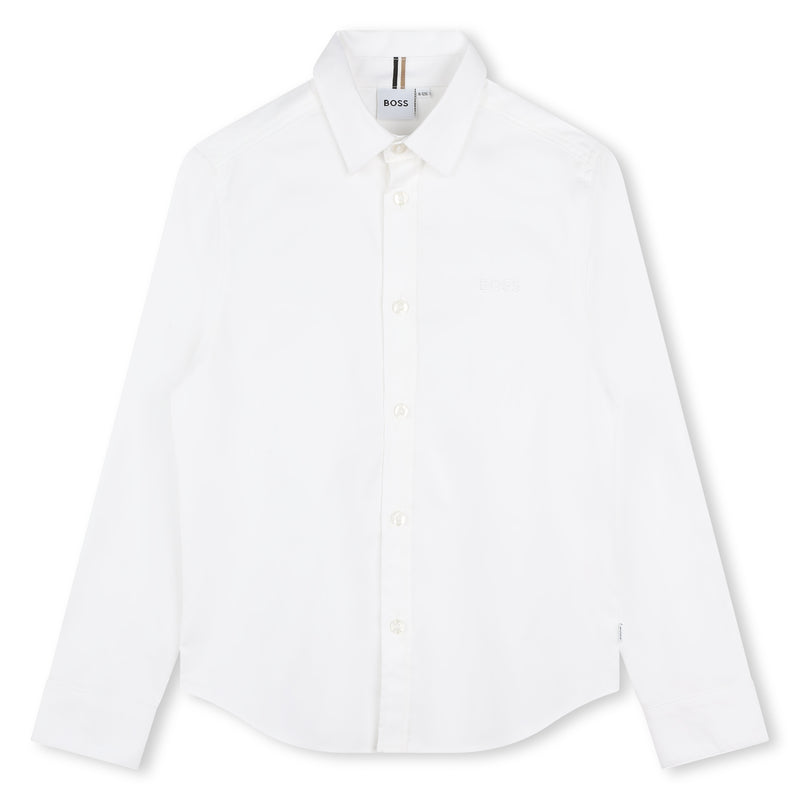 White Long Sleeved Shirt