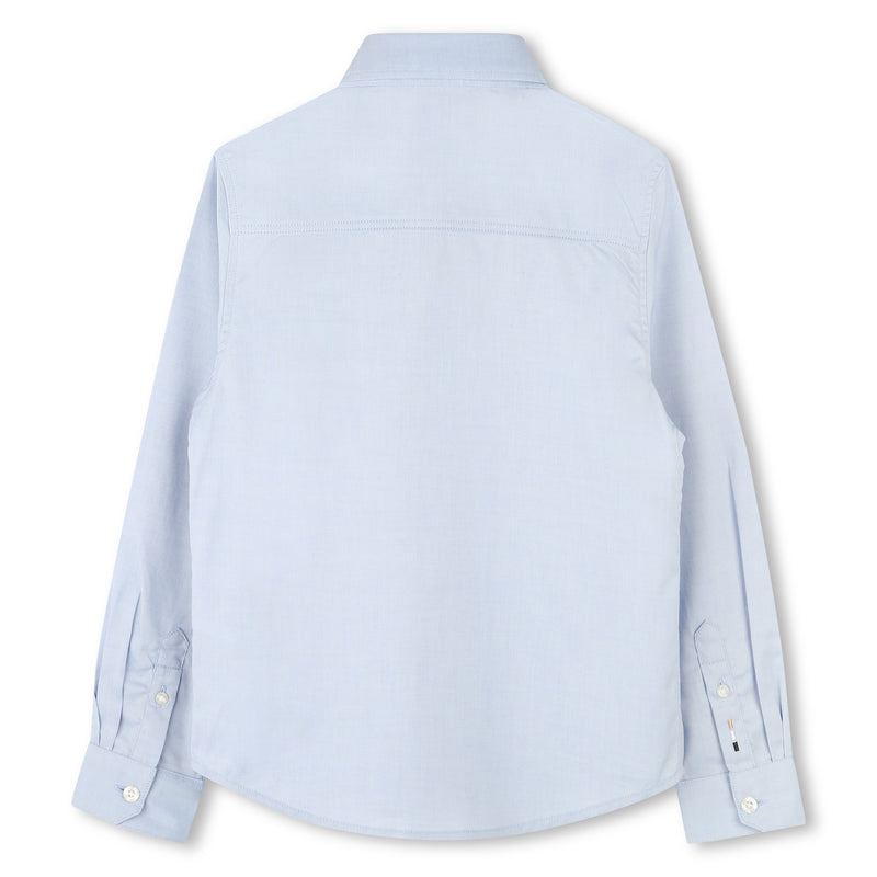 Pale Blue Long Sleeved Shirt