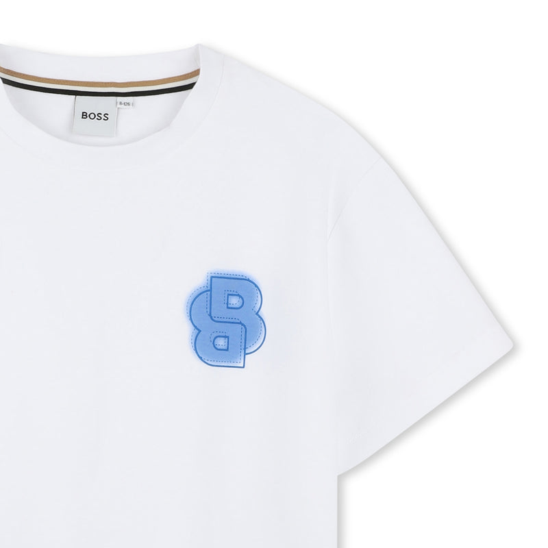 Double B Blue Logo T-shirt