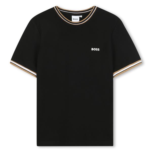 Black Short Sleeves Tee-Shirt