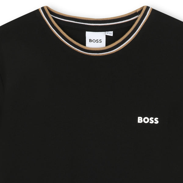 Black Short Sleeves Tee-Shirt