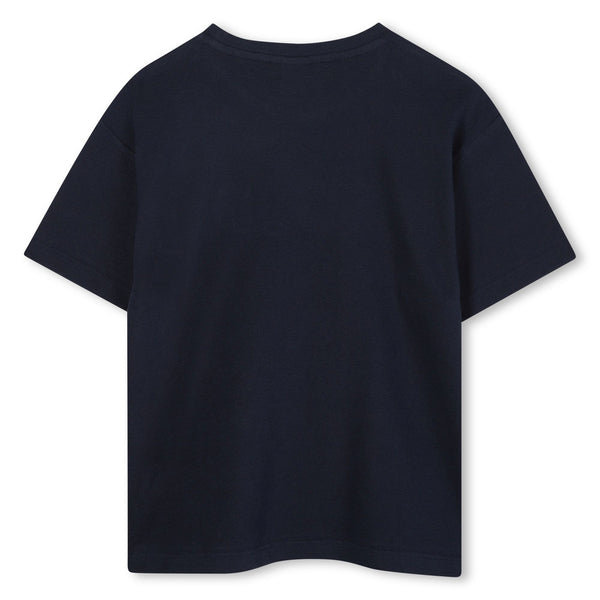 Navy Short Sleeves Tee-Shirt