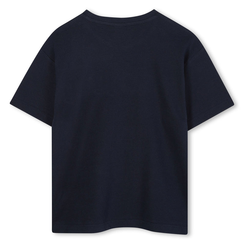 Navy Short Sleeves Tee-Shirt