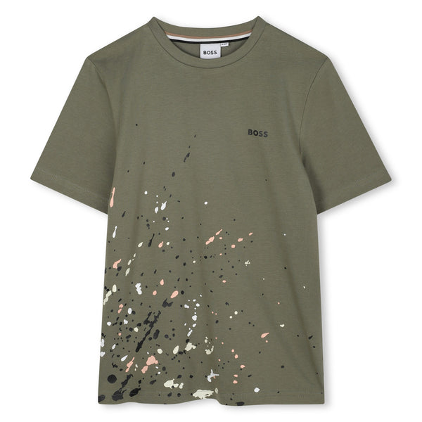 Green Short Sleeves Tee-Shirt