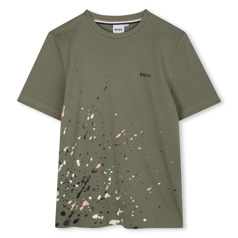 Green Short Sleeves Tee-Shirt