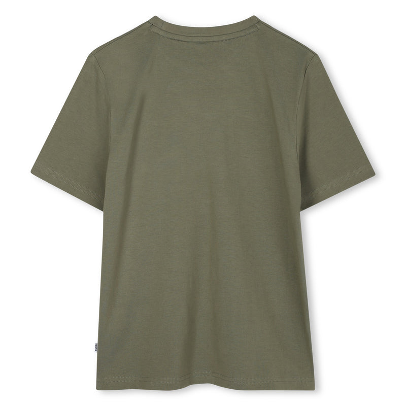 Green Short Sleeves Tee-Shirt