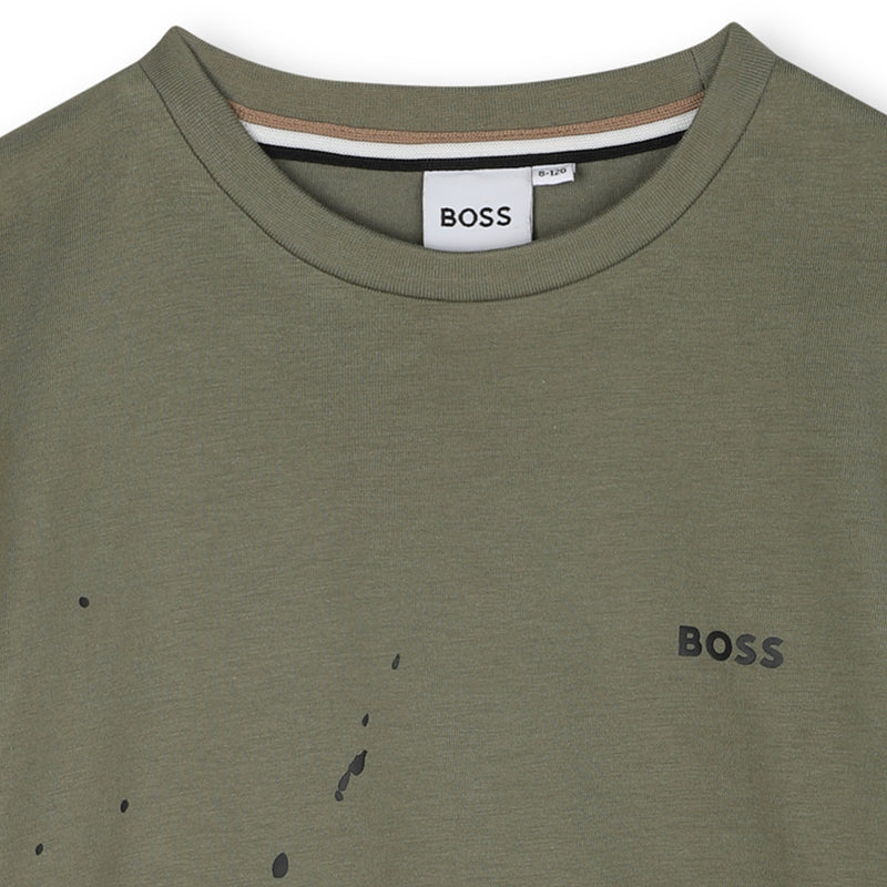 Green Short Sleeves Tee-Shirt