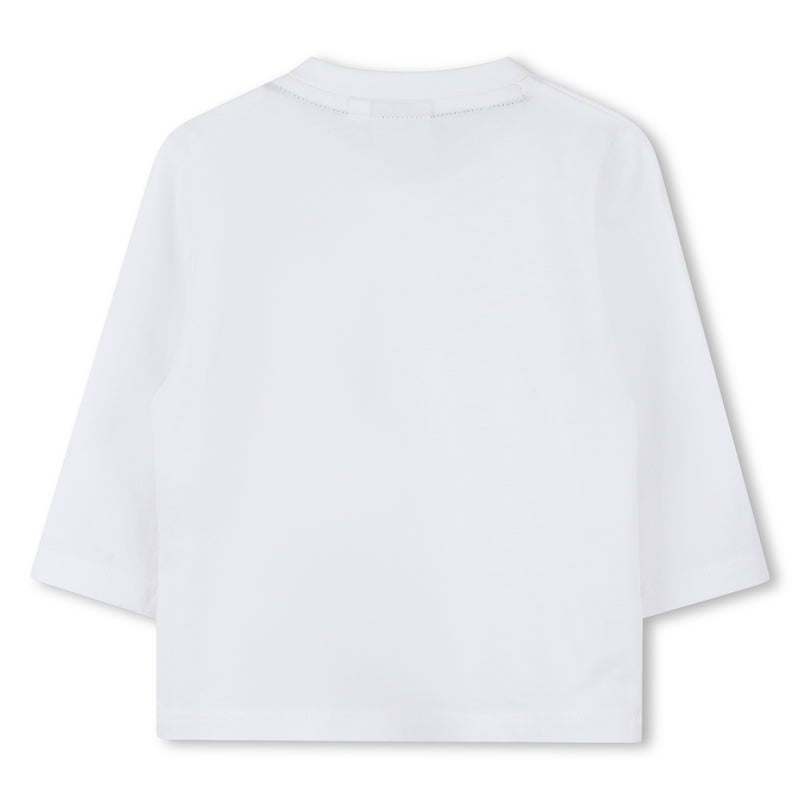 White Long Sleeve Baby T-Shirt