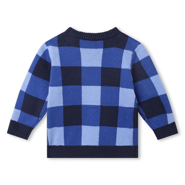 Baby Check Knitted Sweater