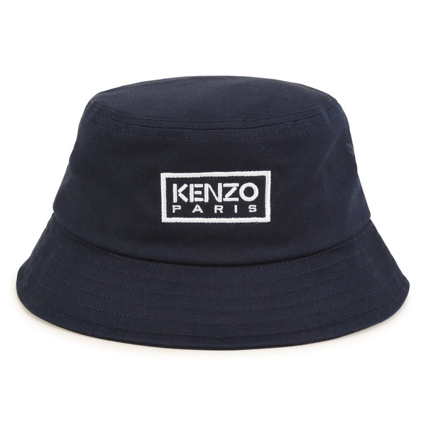 Navy Logo Bucket Hat