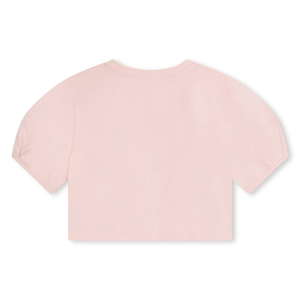 Pink Crop T-Shirt