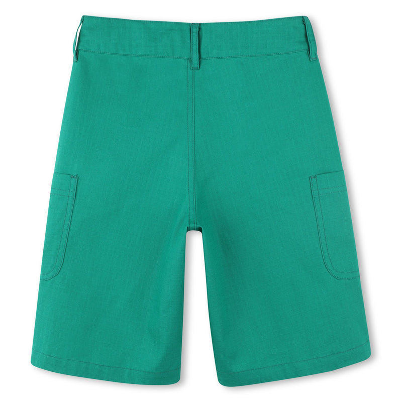 Dark Green Bermuda Shorts