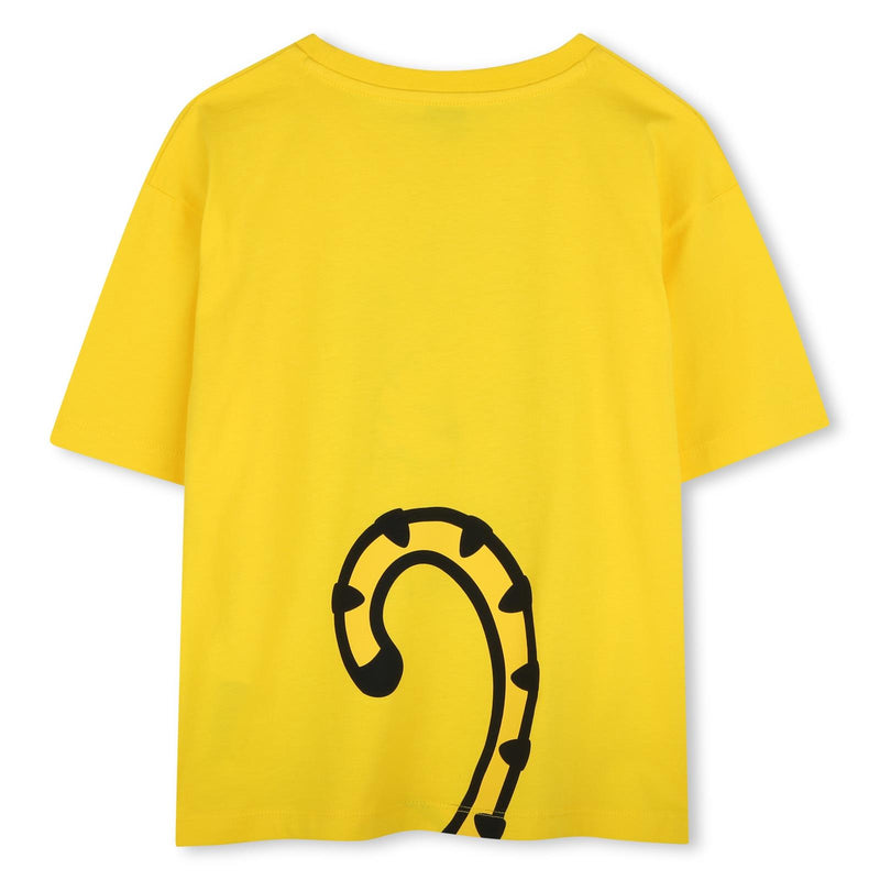 Yellow Tiger Print T-Shirt