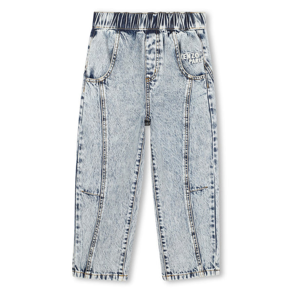 Bleach Denim Trousers