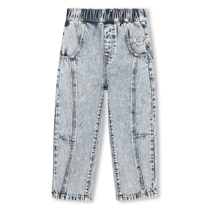 Bleach Denim Trousers