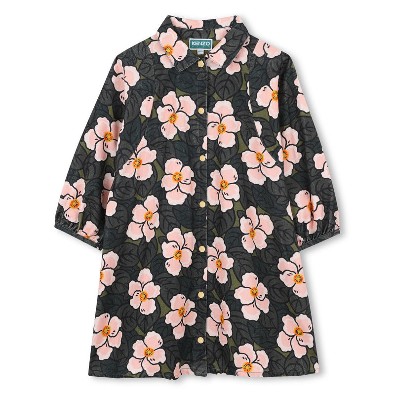 Pink Pale Flowers Dress