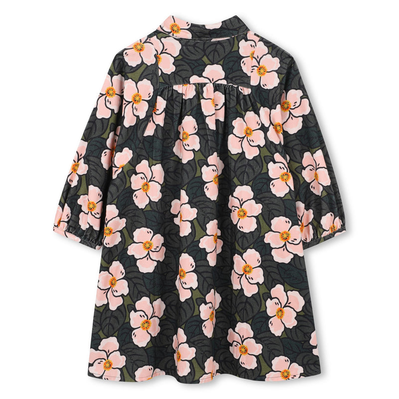 Pink Pale Flowers Dress