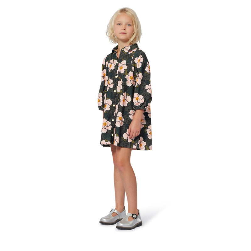 Pink Pale Flowers Dress