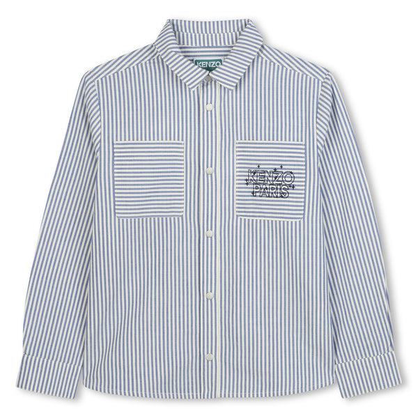 Pale Blue Stripe Shirt