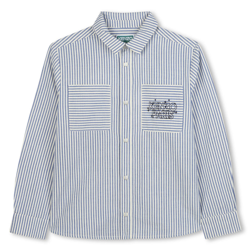 Pale Blue Stripe Shirt