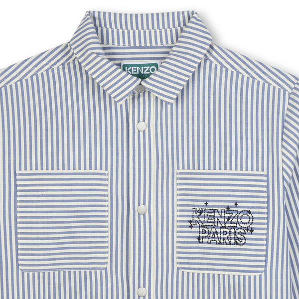 Pale Blue Stripe Shirt