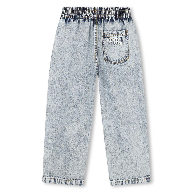 Bleach Denim Trousers