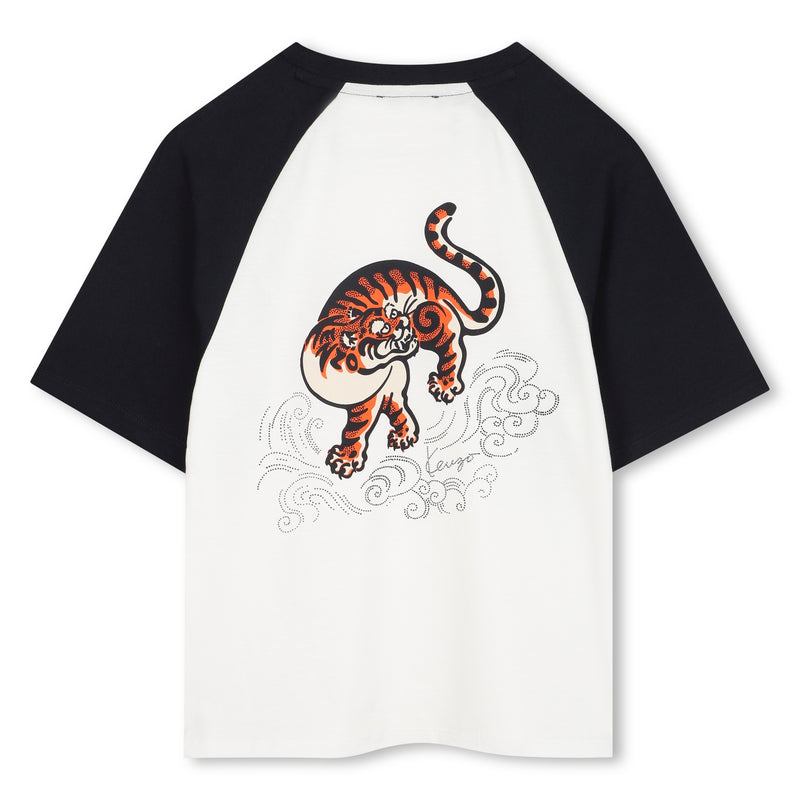 Black Sleeves T-Shirt - CHECK COLOUR