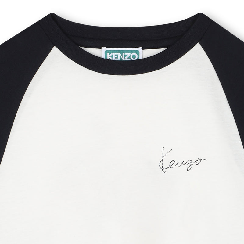 Black Sleeves T-Shirt - CHECK COLOUR
