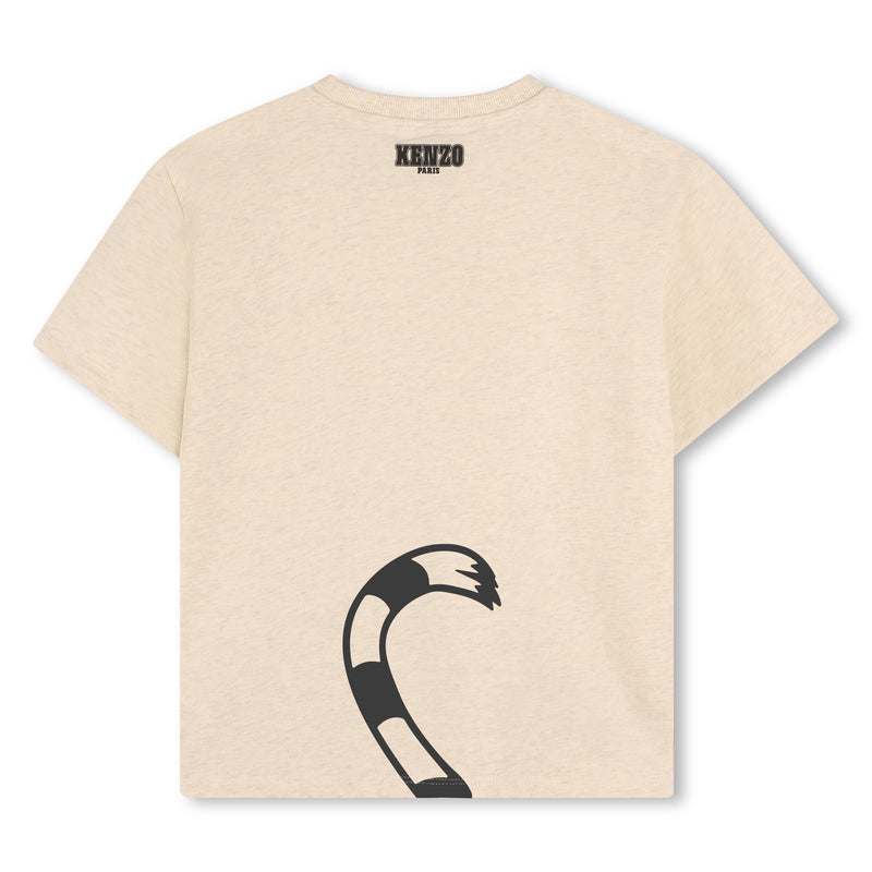 Beige Short Sleeves T-Shirt