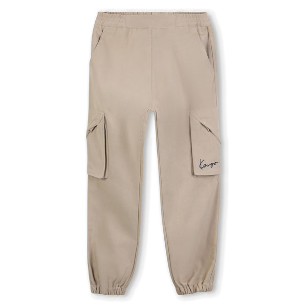 Stone Cargo Trousers