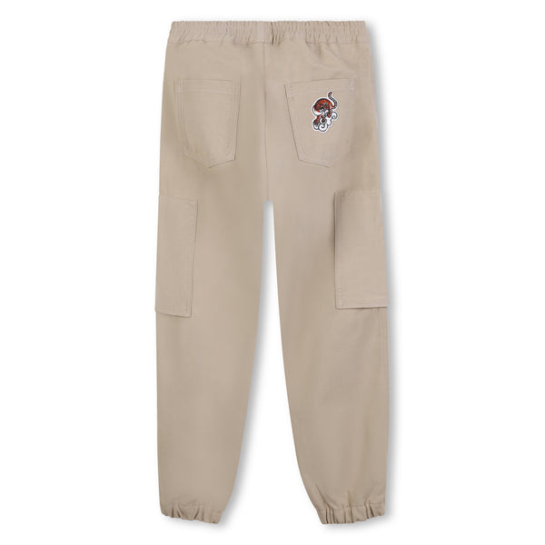 Stone Cargo Trousers