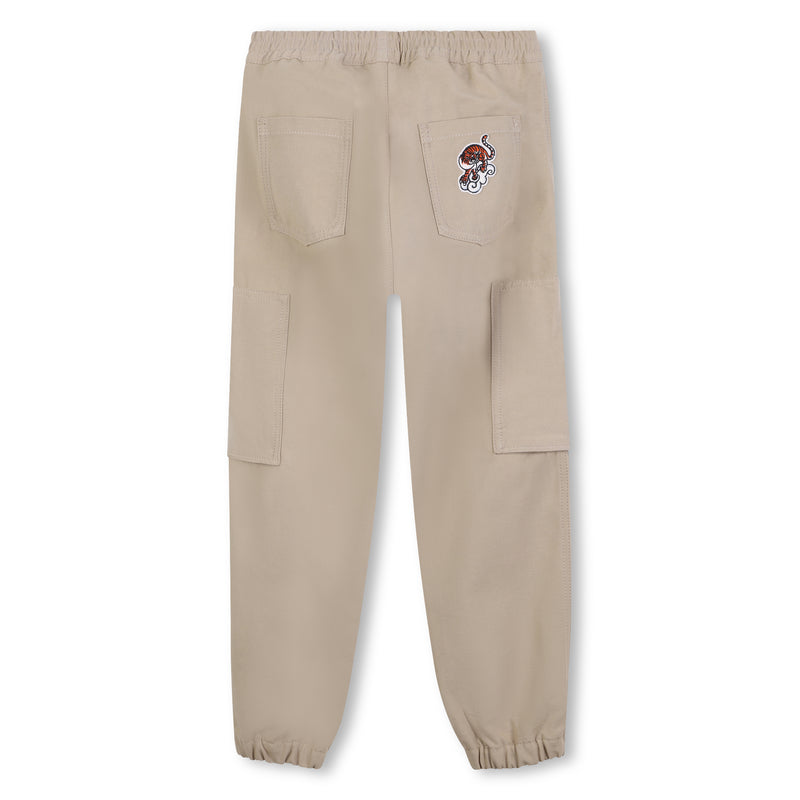 Stone Cargo Trousers