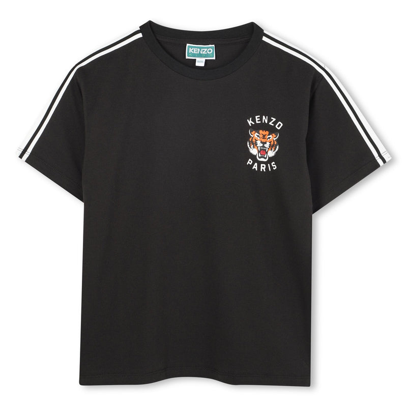 Slate Blue Patch Logo T-Shirt