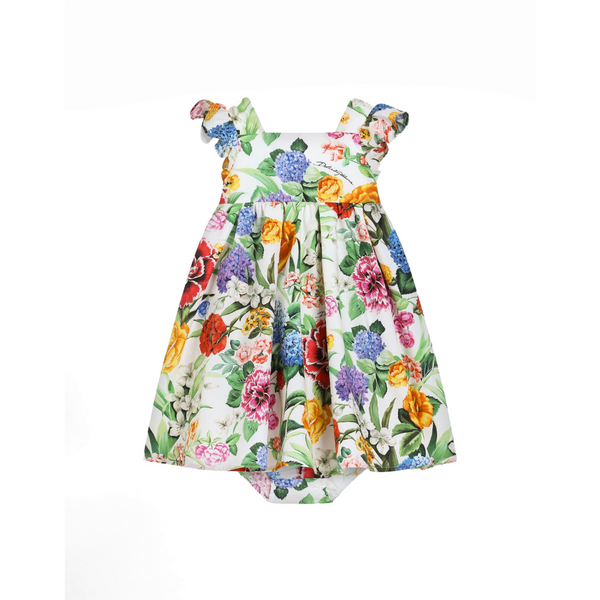 Mix Flowers Baby Dress