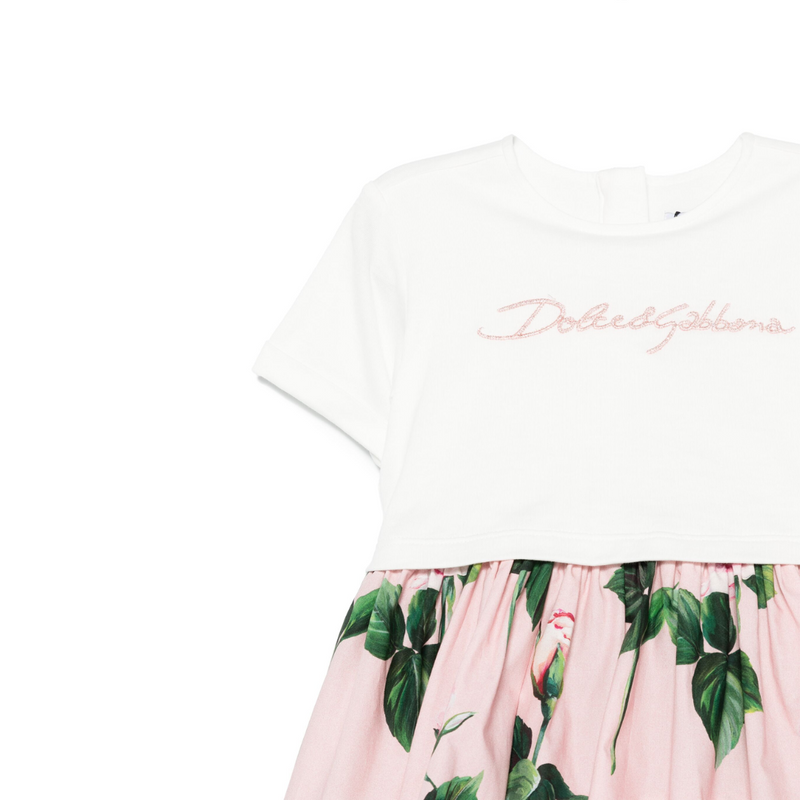 Rose Print Baby Dress