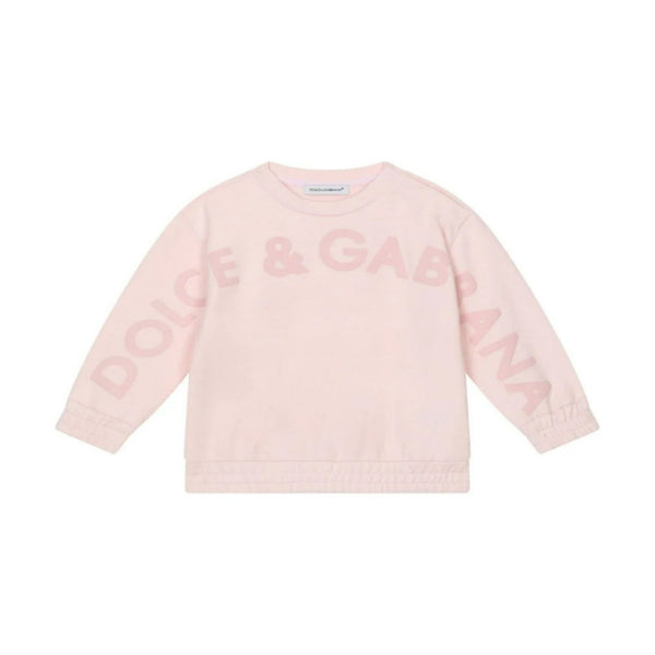 Baby Logo Pink Sweatshirt