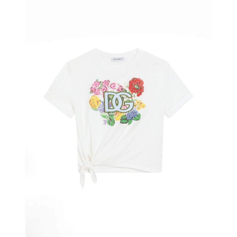 Flowers Print T-Shirt