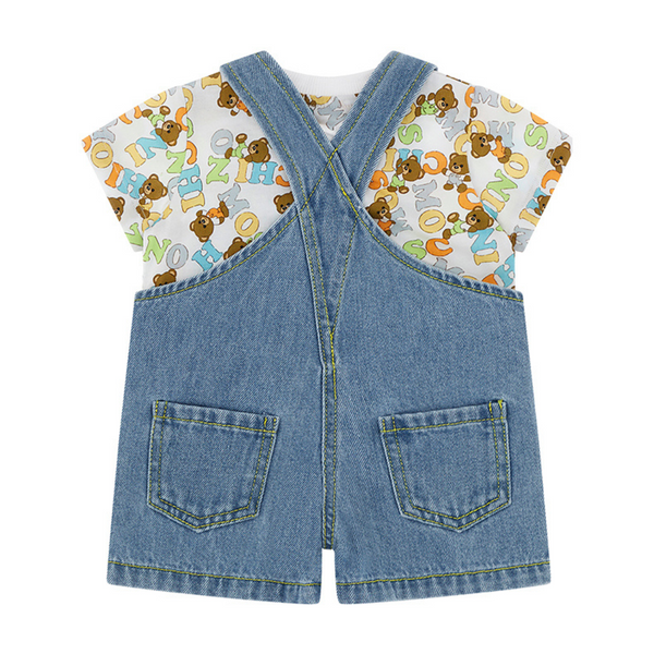 Top & Dungarees Baby Set