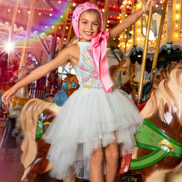 Miami Sunrise Tutu Dress