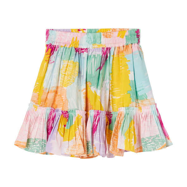 Colouring Print Skirt